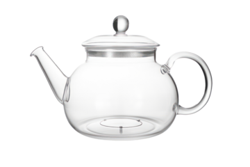 glass teapot