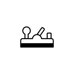 Jack Planer icon design with white background stock illustration