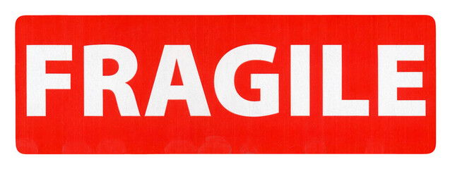 fragile label transparent PNG