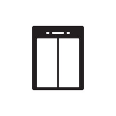 Elevator vector icon. Elevator flat sign design. Elevator symbol pictogram. UX UI icon