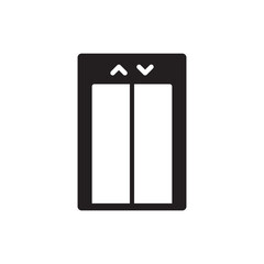 Elevator vector icon. Elevator flat sign design. Elevator symbol pictogram. UX UI icon