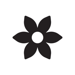 Flower vector icon. Flower flat sign design. Flower symbol pictogram. UX UI icon