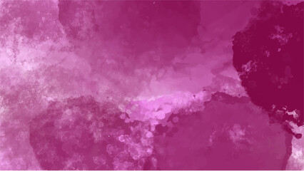 Abstract purple watercolor background.Hand painted watercolor. vector
