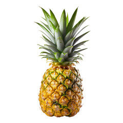 Fototapeta premium pineapple isolated on transparent background cutout