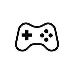 Joystick vector icon. Gamepad flat sign design. Game pad symbol pictogram. UX UI icon. Gaming icon