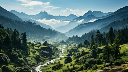 Colombian Nature A Beautiful Landscape
