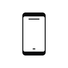 Smartphone icon vector stock illustration.