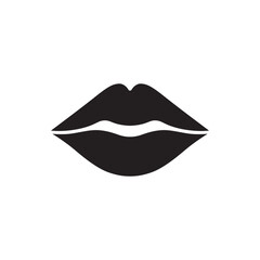 Kiss icon. Lip vector icon. Lips flat sign design. Lips symbol pictogram. UX UI icon