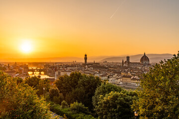 Views around the Italian City of Florence - obrazy, fototapety, plakaty