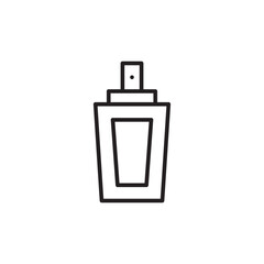 Perfume vector icon. Perfume scent flat sign design. Perfume essence symbol pictogram. UX UI icon