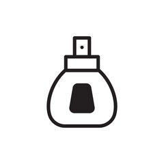 Perfume vector icon. Perfume scent flat sign design. Perfume essence symbol pictogram. UX UI icon