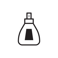 Perfume vector icon. Perfume scent flat sign design. Perfume essence symbol pictogram. UX UI icon
