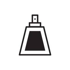 Perfume vector icon. Perfume scent flat sign design. Perfume essence symbol pictogram. UX UI icon