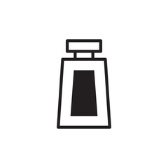 Perfume vector icon. Perfume scent flat sign design. Perfume essence symbol pictogram. UX UI icon