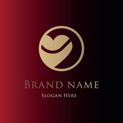 Luxury logo with rich colors