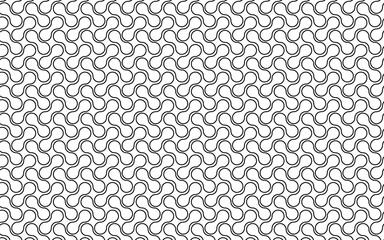 geometric black and white color seamless pattern