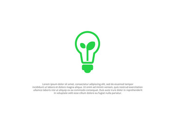 logo lamp plant light bulb nature sprout