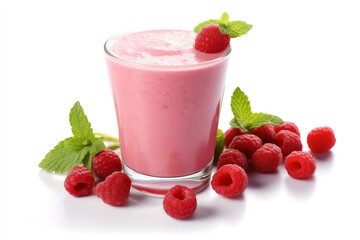 raspberry and smoothie