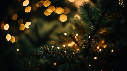 Christmas or New Year background. Christmas and new year holidays concept. Generative AI