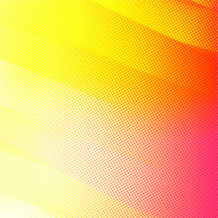 Yellow dots textured empty square background illustration. Backdrop, Best suitable for Ad, poster, banner, sale, celebrations and various design works