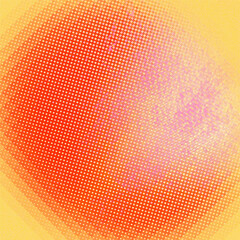 Red and yellow dots pattern square background illustration. Backdrop, Best suitable for Ad, poster, banner, sale, celebrations and various design works