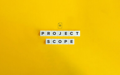 Project Scope Phrase, Banner, and Business Concept Image.