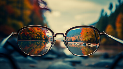 A Clear View into the Future created with Generative AI technology