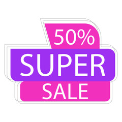 Super sale promotion design.Special offer sticker,hot sale,big sale,super sale,sale banner.