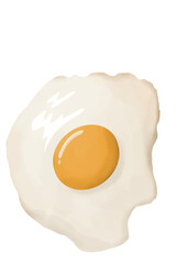Egg Eggs Food illustration Breakfast I jajko sadzone śniadanie 