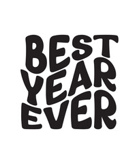 New year,Elements and Craft Design.