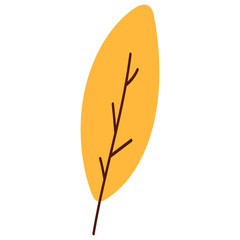 Autumn leaf icons
