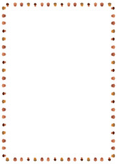 Rectangle Autumn Border A4