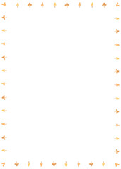 Rectangle Autumn Border A4