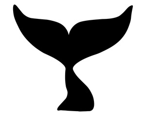 silhouette of a Shark Tale