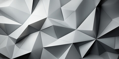 Abstract gray background with triangles.