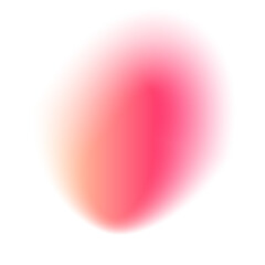 Pink Blurred Gradient Shape