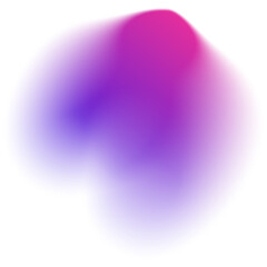 Obraz premium Purple Blurred Gradient Shape