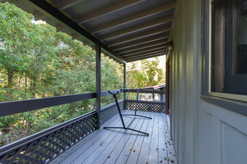 outdoor patio porch area