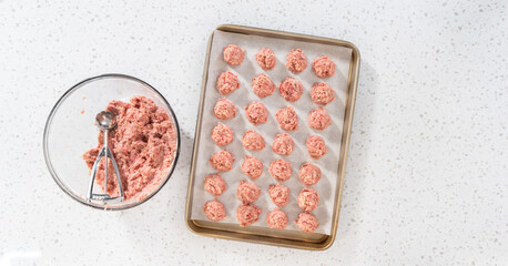 Oven Baked Meatballs