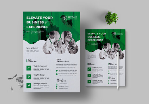 Green Flyer Design