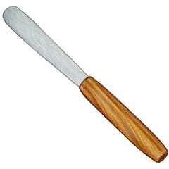 watercolor hand drawn kitchenware tools