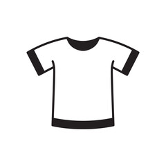 Fototapeta premium Shirt vector icon. T-Shirt icon. Shirt flat sign design. Shirt symbol pictogram. UX UI icon