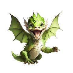 Fototapeta premium Dragon symbol of the new year. Аi.