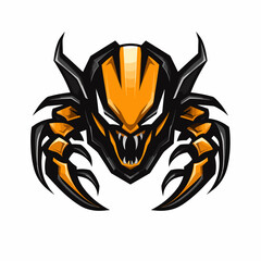 Esport vector logo scorpion, scorpion icon, scorpion head, vector, sticker