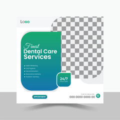 Medical, Hospital, Healthcare, Clinic Social Media Post Design.