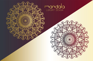 Mandala Design and Mandala Template, luxury mandala design.