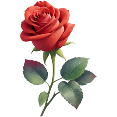 Red Rose,  Generate AI