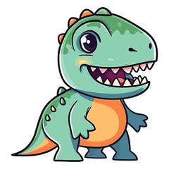 2d Cute Carcharodontosaurus Dinosaur