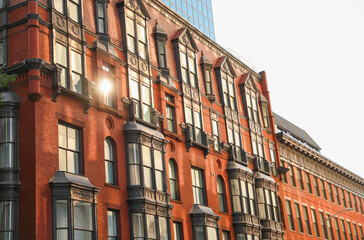 cityscape of a modern business complex, symbolizing urban prosperity, economic growth, and architectural innovation