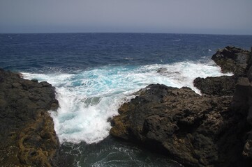 Lavaküste auf La Palma